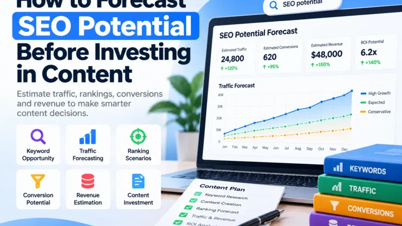 forecast SEO potential